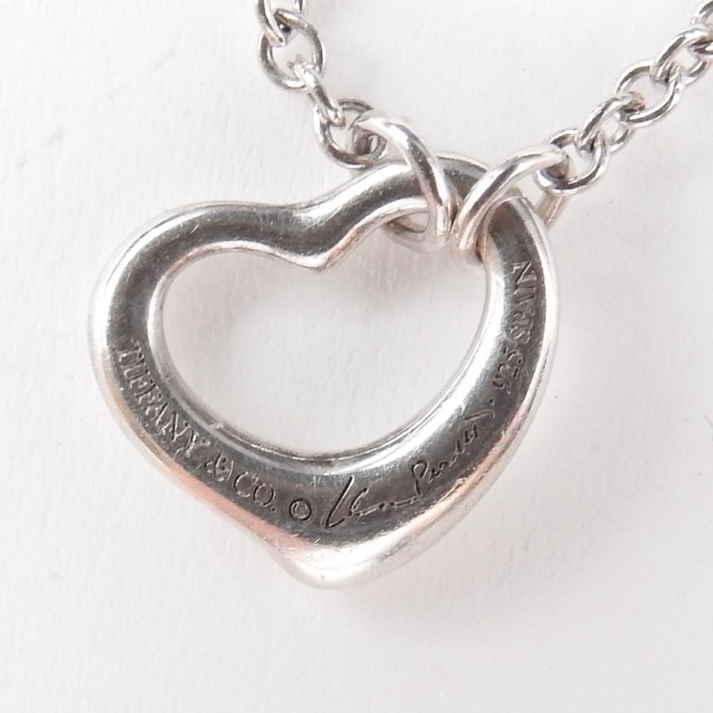 TIFFANY&CO. ティファニー オープンハート 5P ブレスレット エルサ