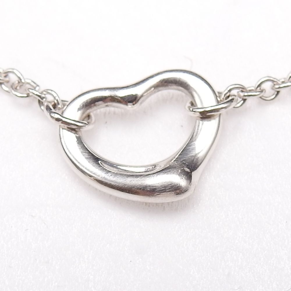 TIFFANY&CO. ティファニー オープンハート 5P ブレスレット エルサ