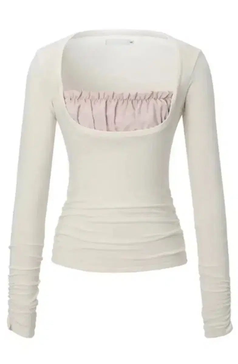 スリータイムズ シャロン レイヤード トップ アイボリー