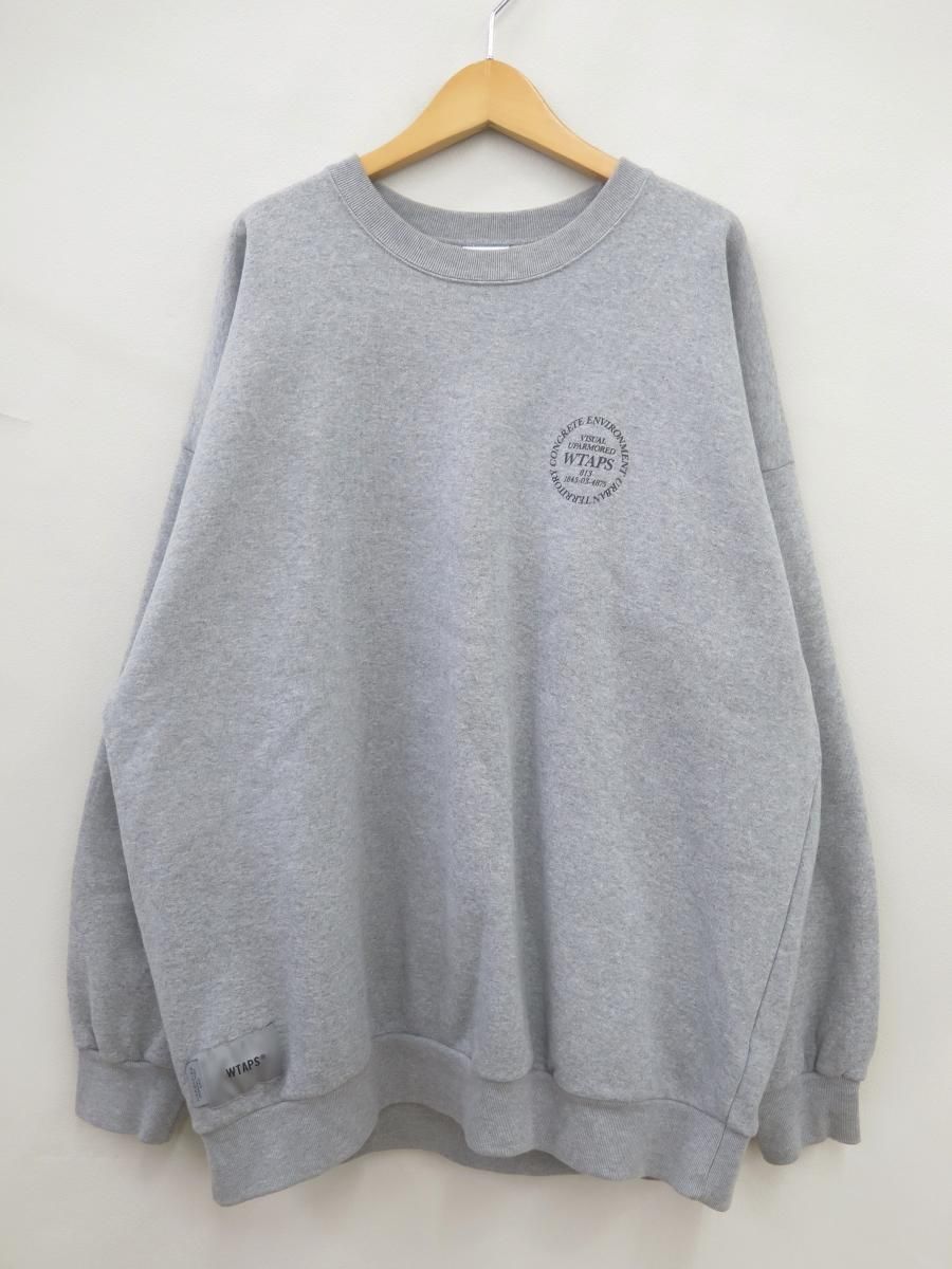 2964 WTAPS ダブルタップス 232 ATDT-CPM 02 S 23 AW SWEATER COTTON スウェット 4