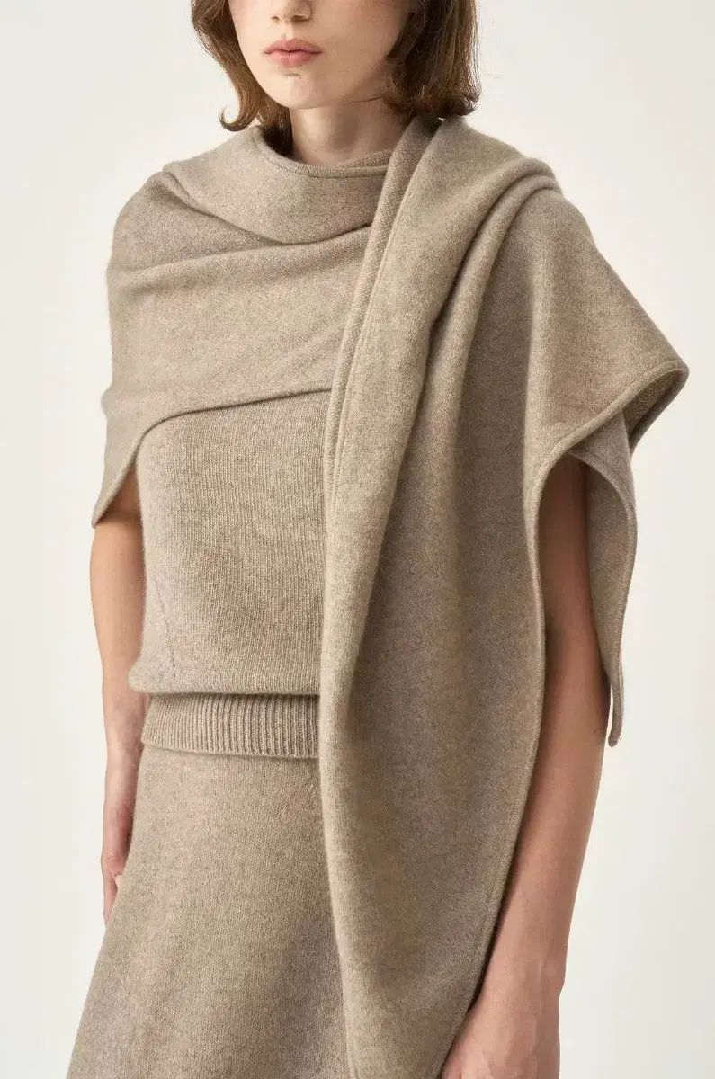 ショール マフラー フード カーディガン