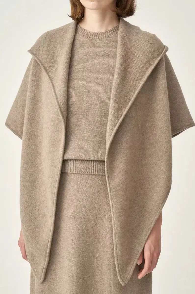 ショール マフラー フード カーディガン