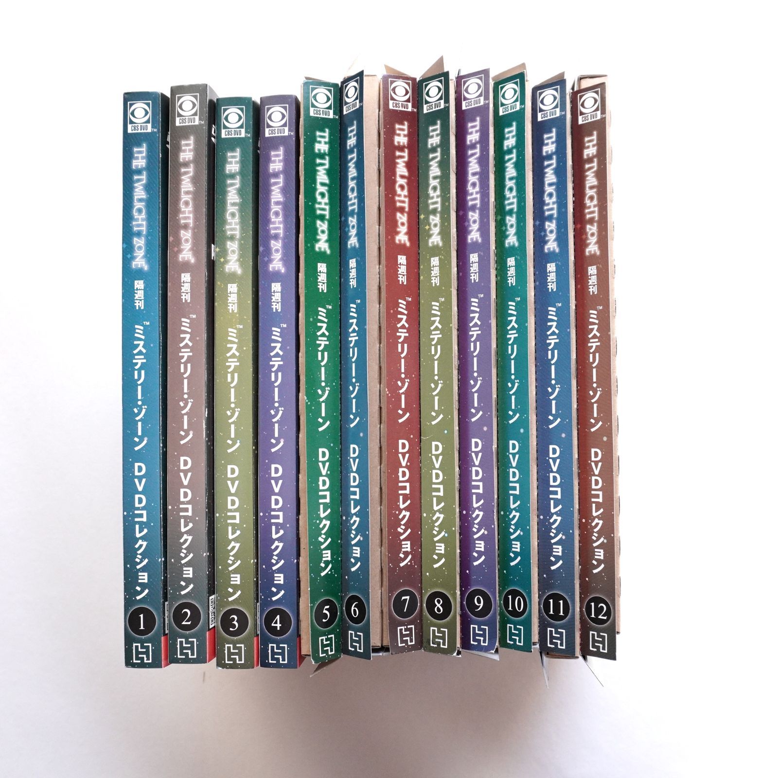 ミステリー・ゾーンDVDコレクション(ホビー雑誌)1~12巻セットです ミステリー・ゾーンDVDコレクション(ホビー雑誌)1~12巻セットです