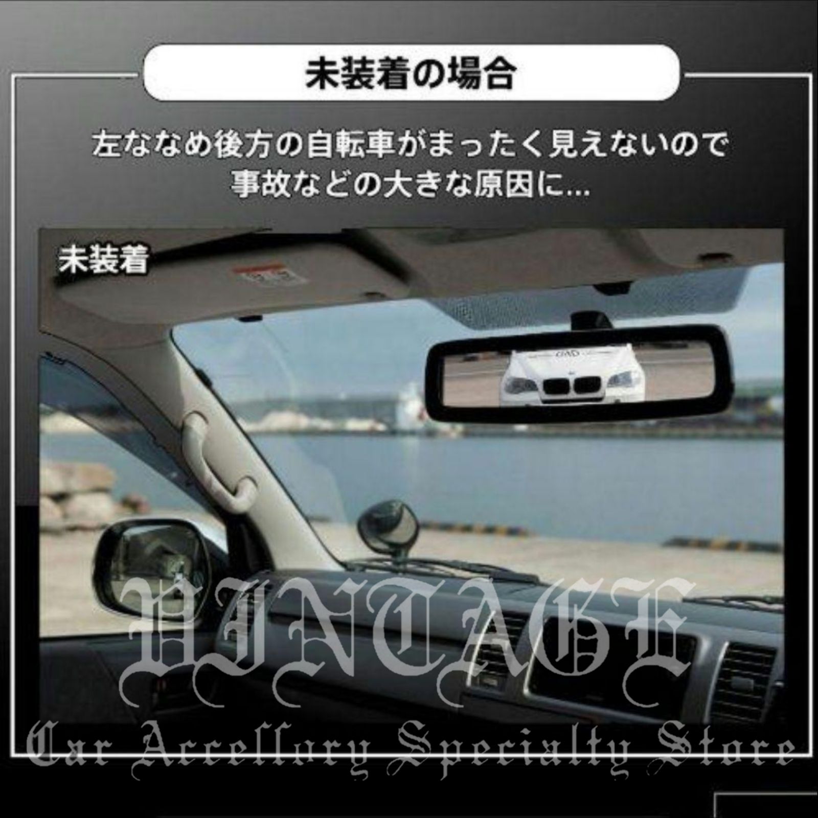 生産終了！在庫限り！D.A.D LUXURYミニミラー タイプ パドロック 
