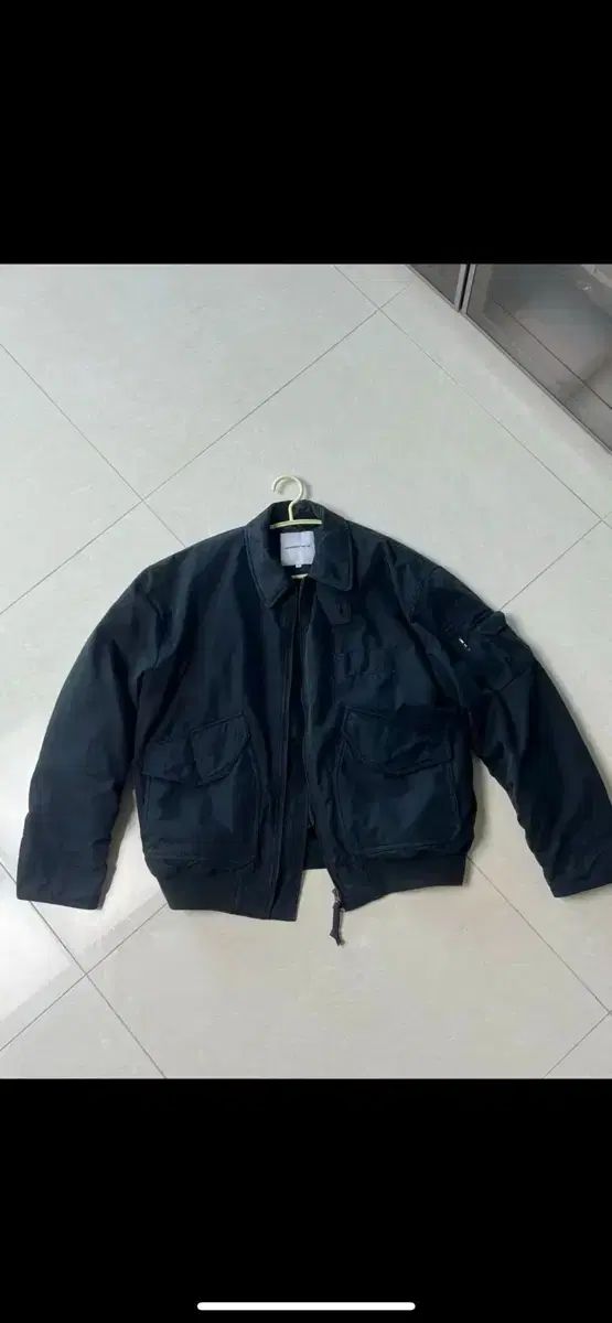 エスピオナージ ma-1 CWU 45 P Insulated Jacket Blac