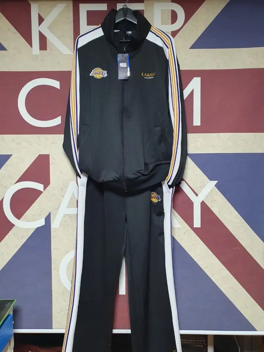 NBA エンヴィー YORK NIX トレーニングウェア セット ジャケット パンツ XL サイズ ブラック