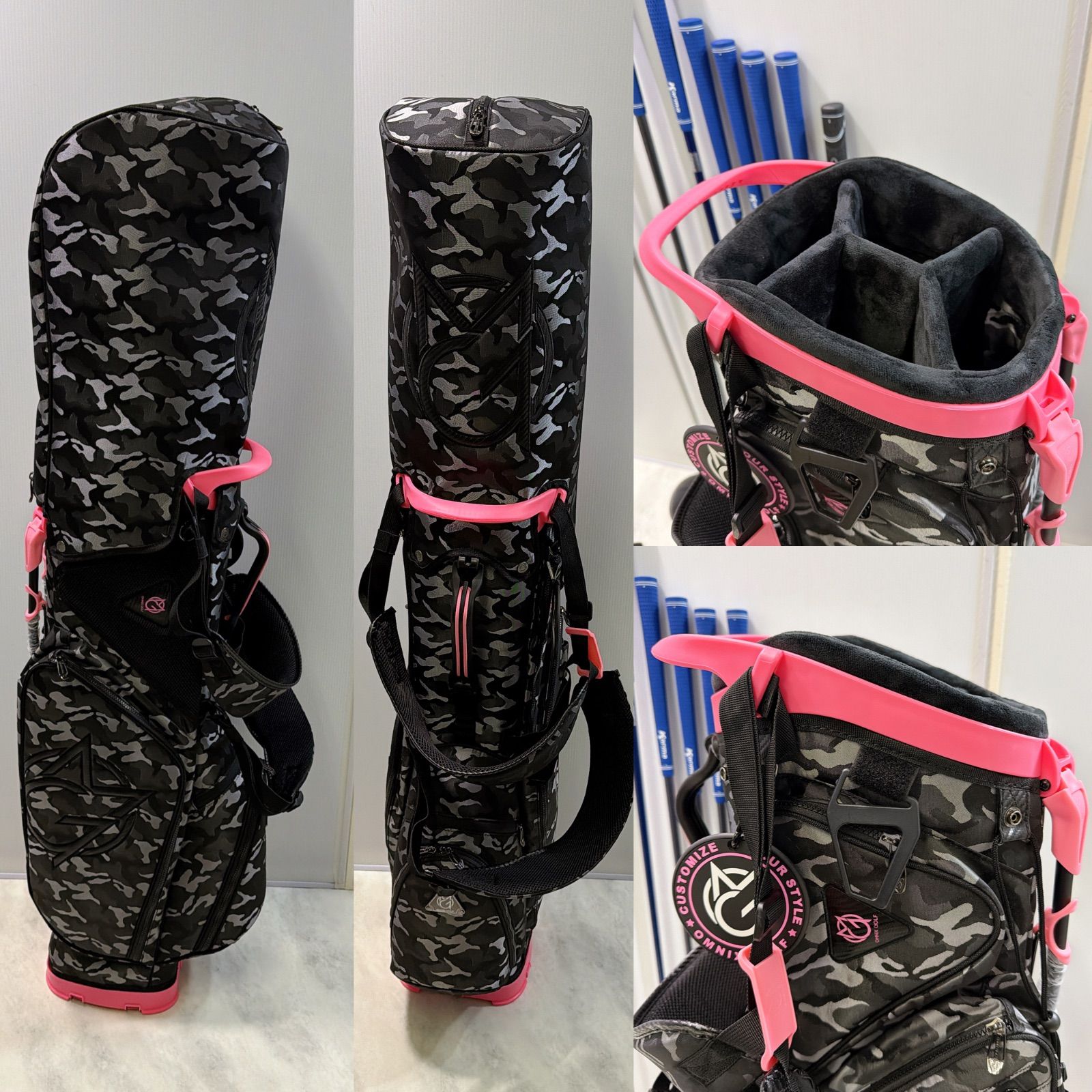 新品バック 新品グリップ 豪華8本セット MIZUNO レディースゴルフ