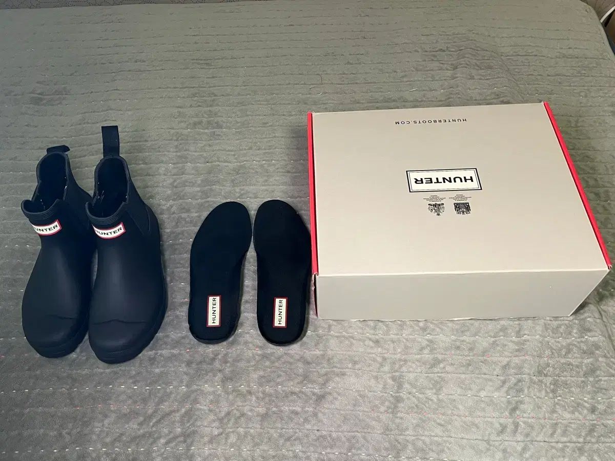 230 ハンター オリジナル チェルシー レインブーツ ブラック