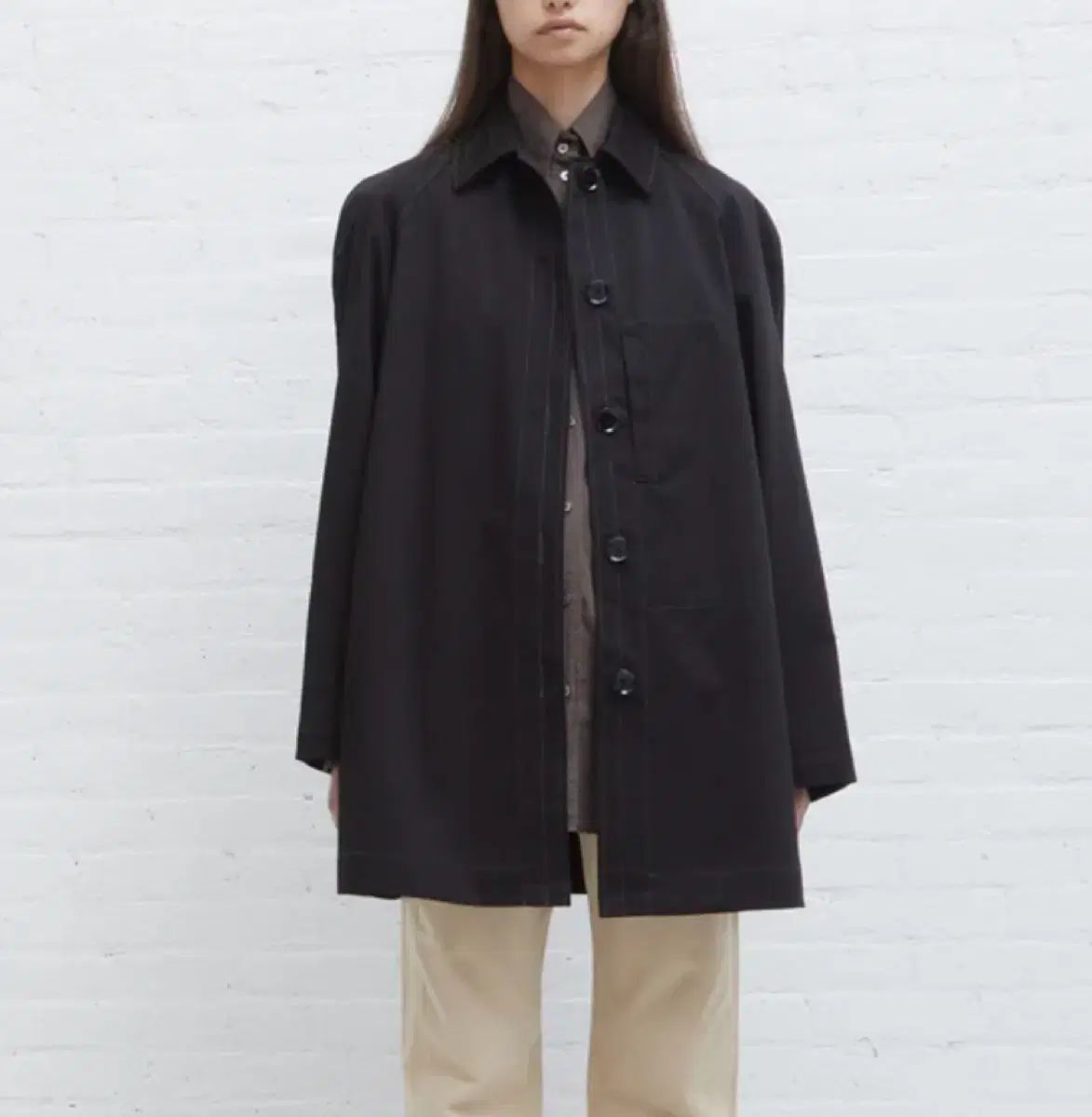 ルメール ラグラン ジャケット ロング丈 34 サイズ