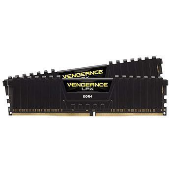 CORSAIR DDR 4-3600 MHz デスクトップPC用 メモリモジュール LPX シリーズ 16 GB 8 GB× ブラック