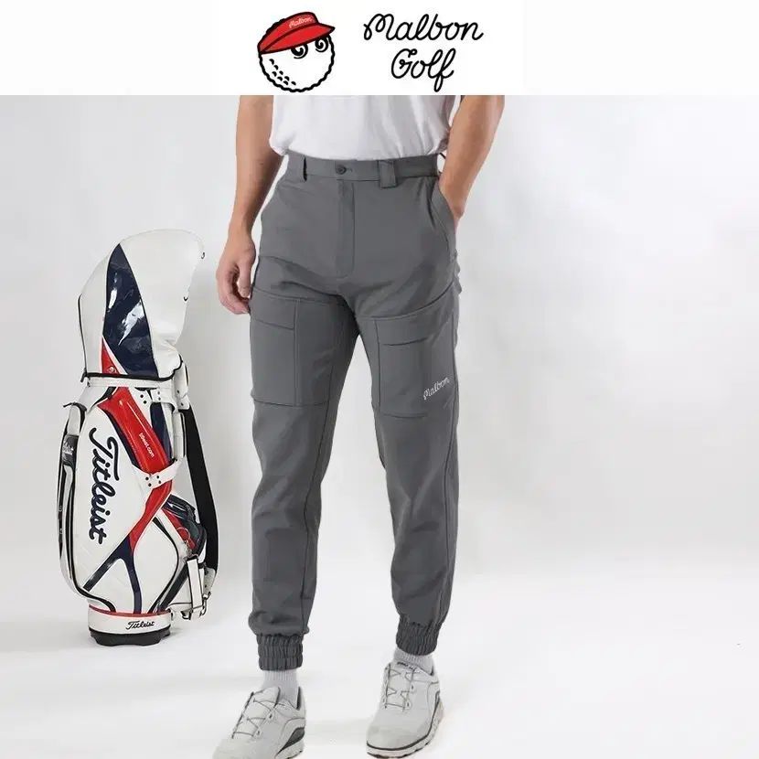 MALBON GOLF マルボンゴルフ 起毛 ジョガーパンツ