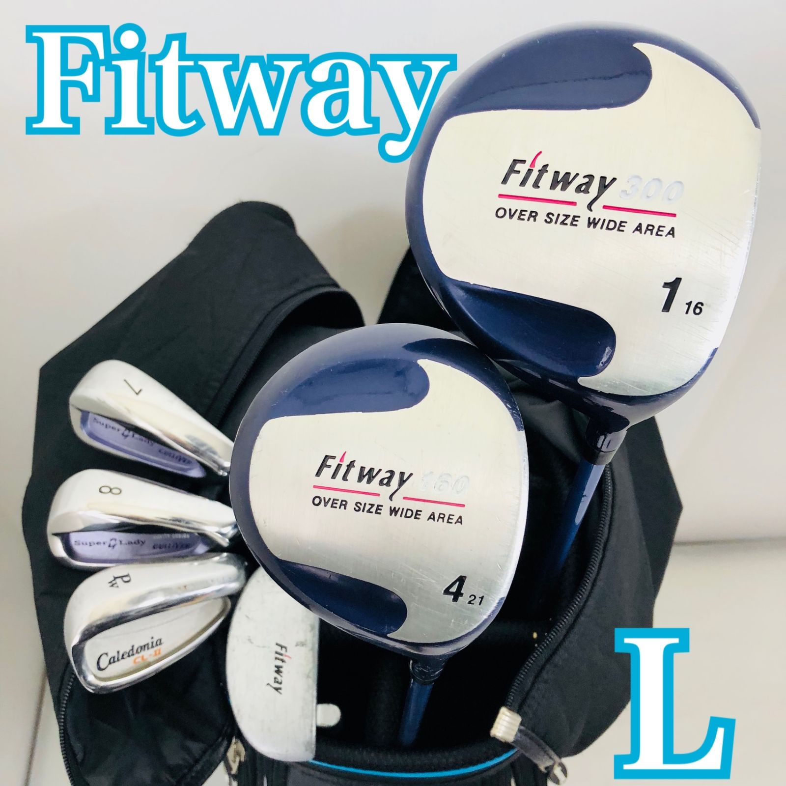 Fitway レディースゴルフクラブセット フィットウェイ 入門 初心者向け