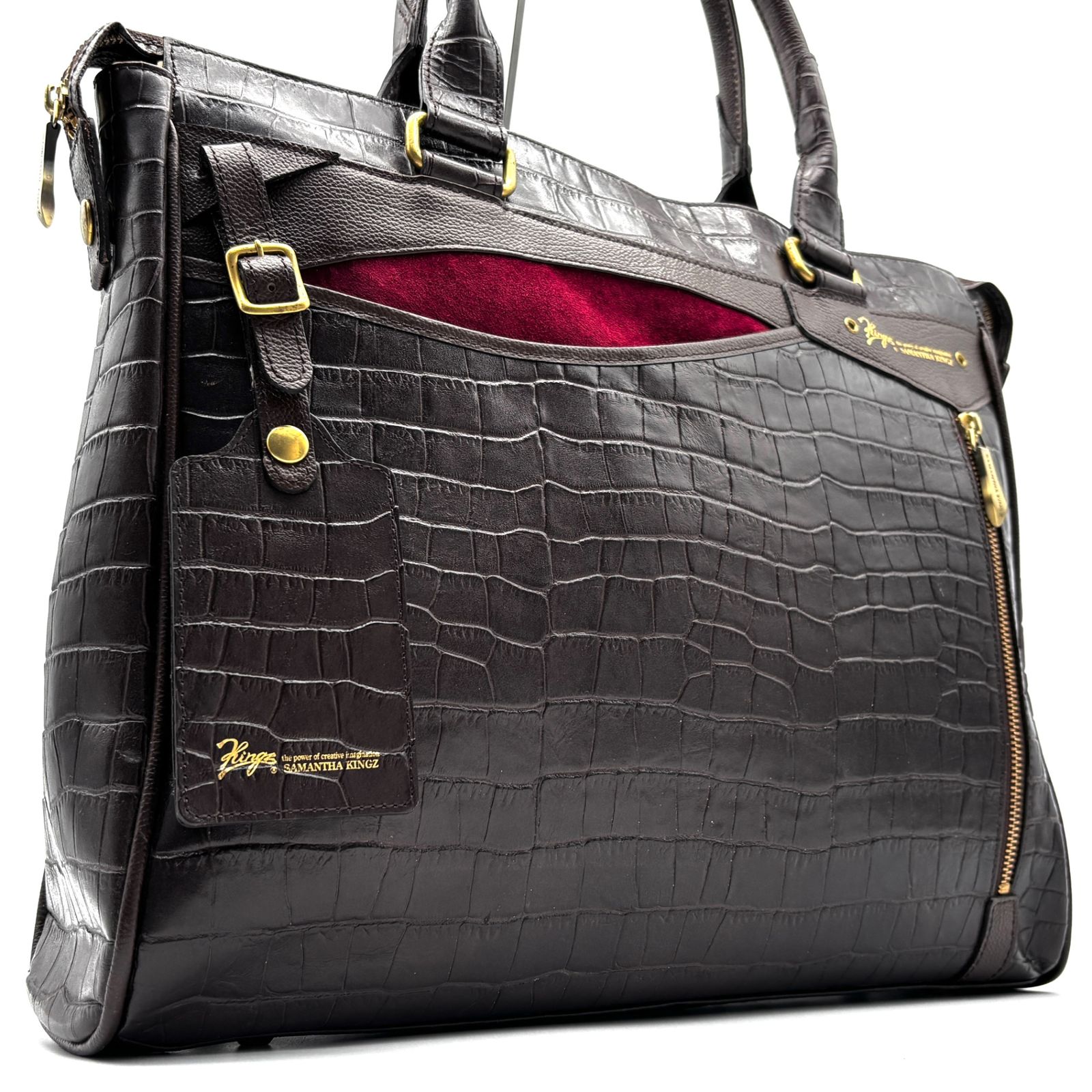 Samantha KINGＳビジネスバック美品 美品 SAMANTHA KINGZ サマンサキングズ ビジネスバッグ ブリーフケース