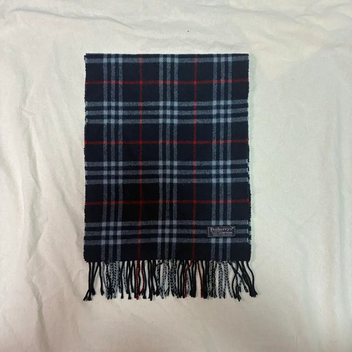 BURBERRY バーバリー ラムウール CHECK チェック マフラー