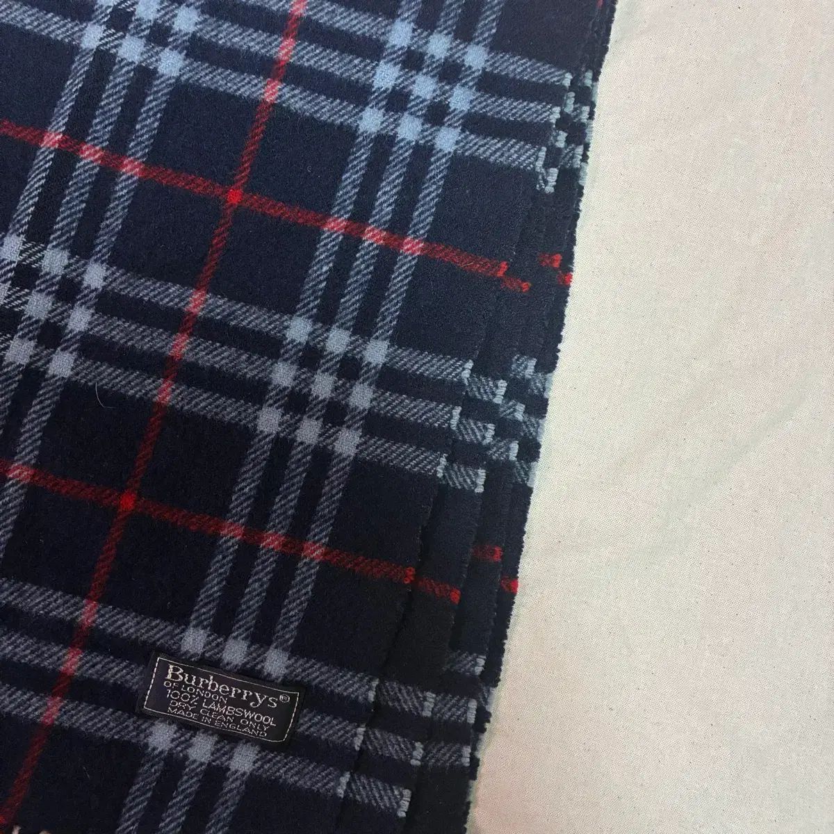  BURBERRY バーバリー ラムウール CHECK チェック マフラー マフラー 小物