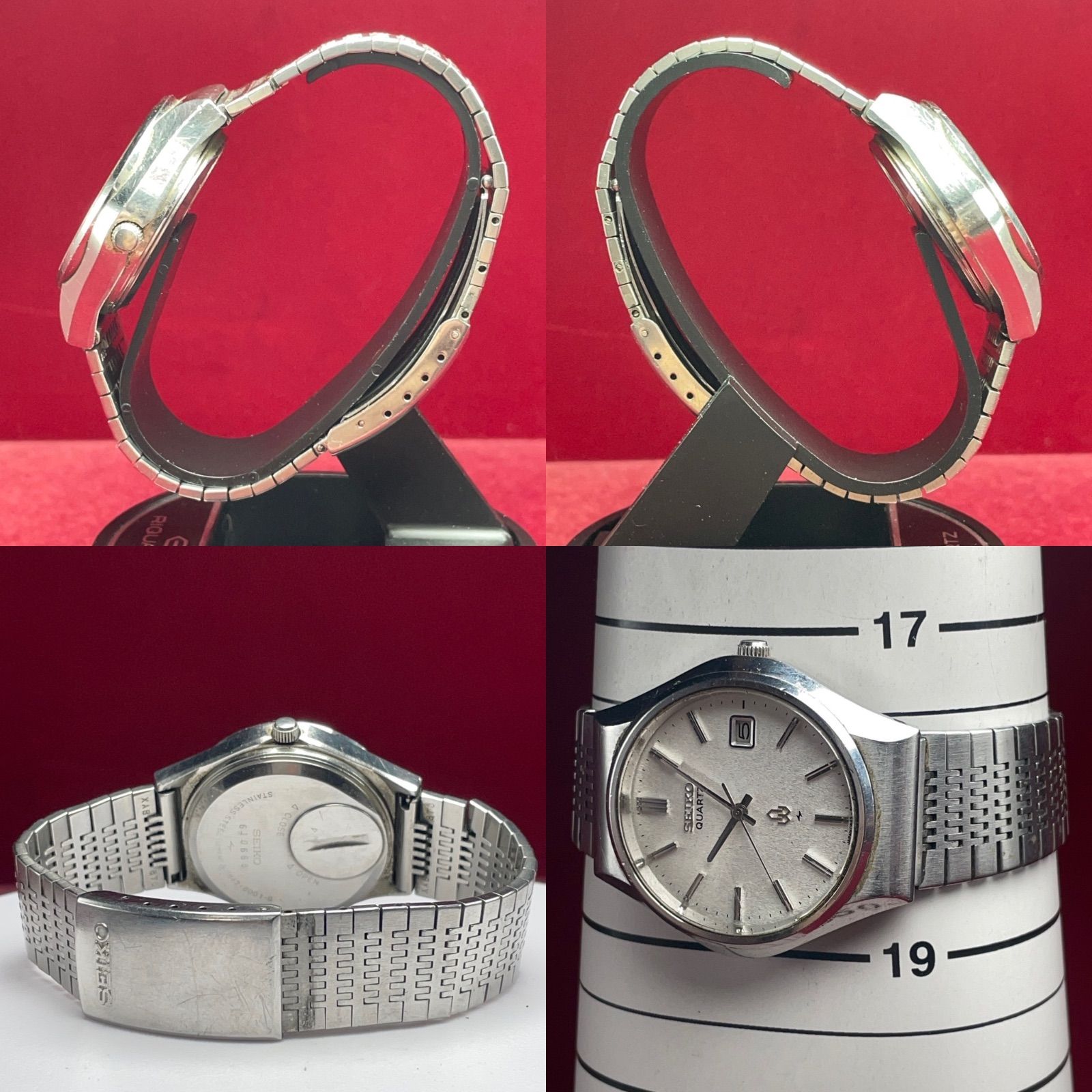 70s Seiko 安い 準高級クォーツ 美品 電池交換済み 電池交換済み