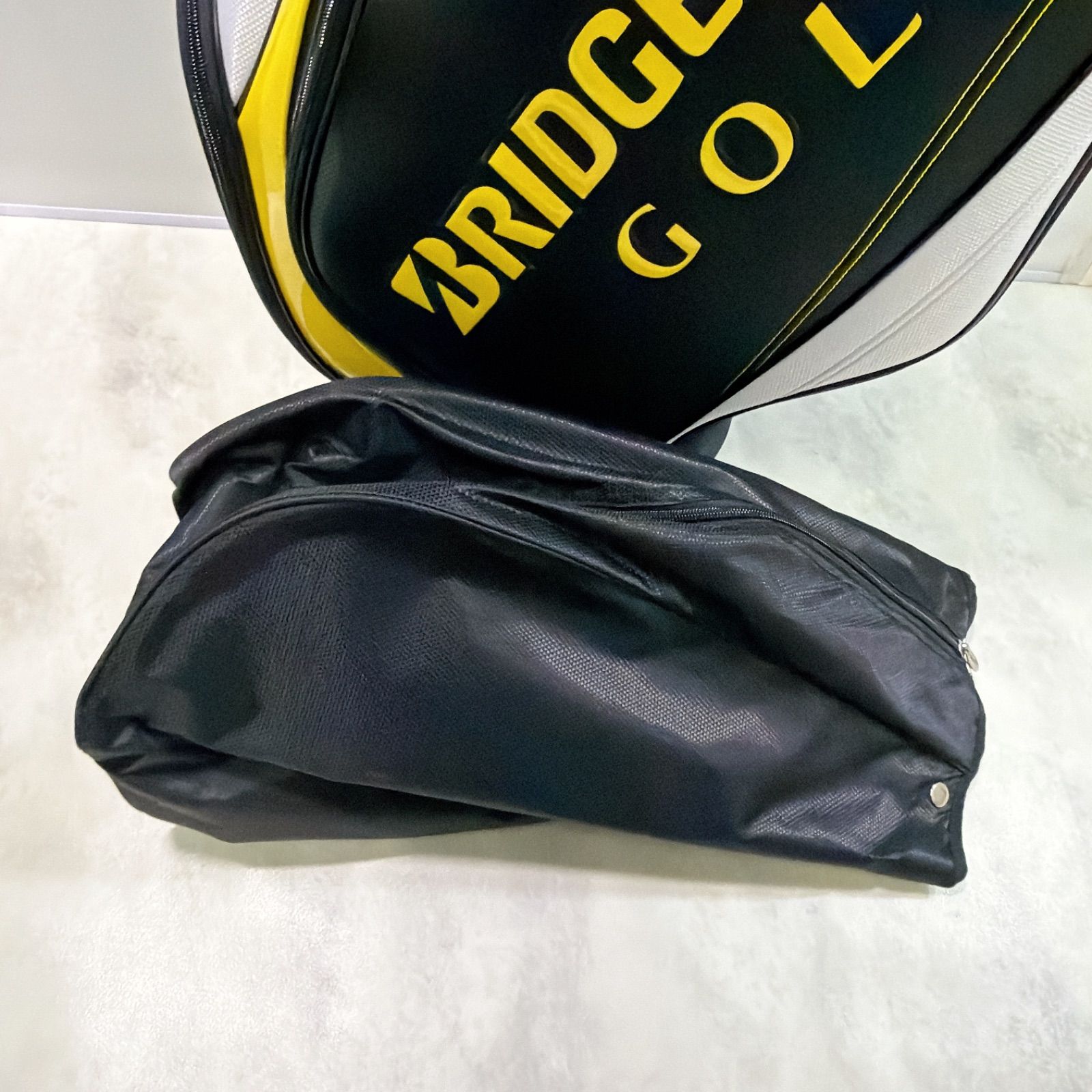 未使用】BRIDGESTONE キャディバッグ ブリヂストン ゴルフ ブラック