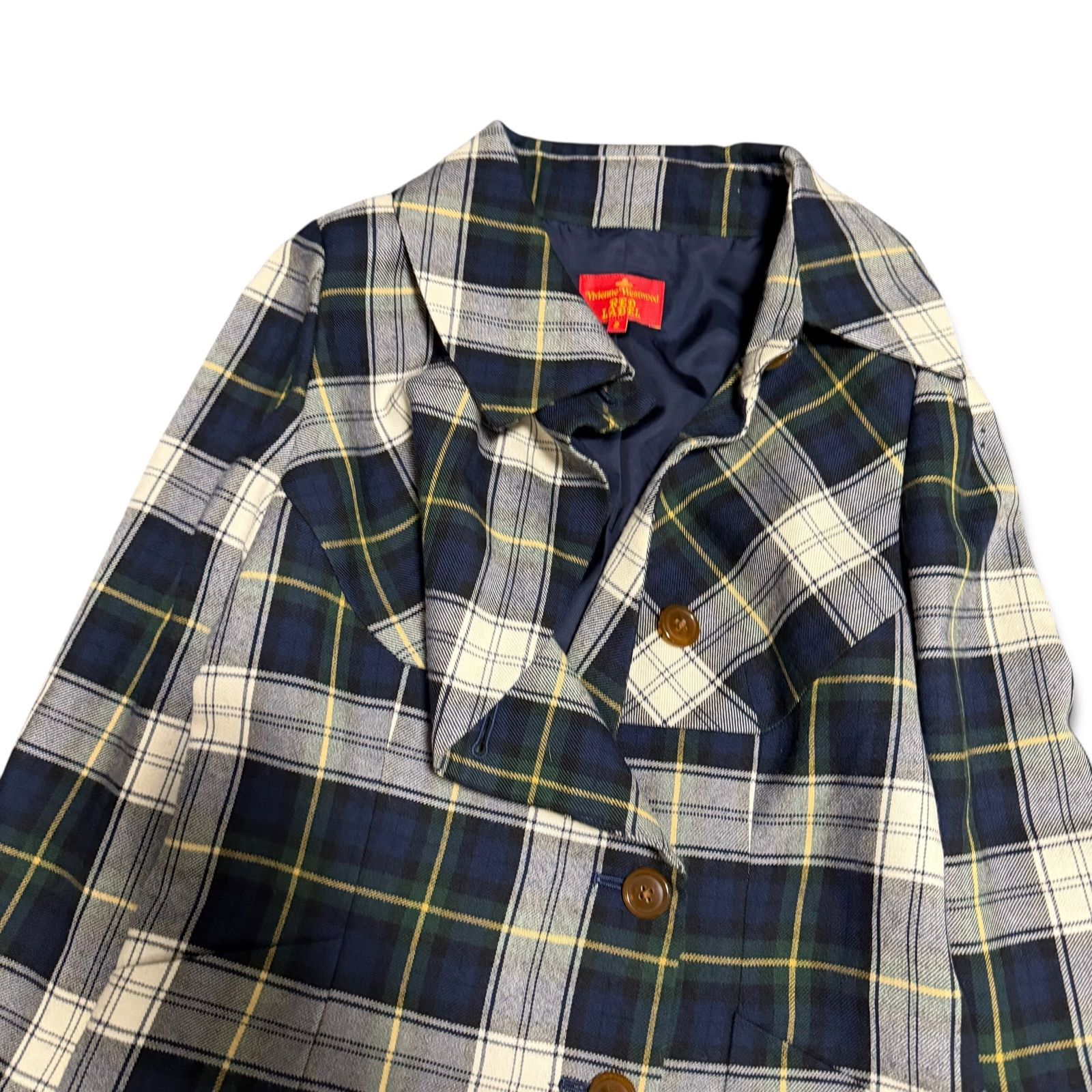 ヴィヴィアン　チェック　ジャケット 楽天市場】【中古】 ヴィヴィアンウエストウッド レッドレーベル
