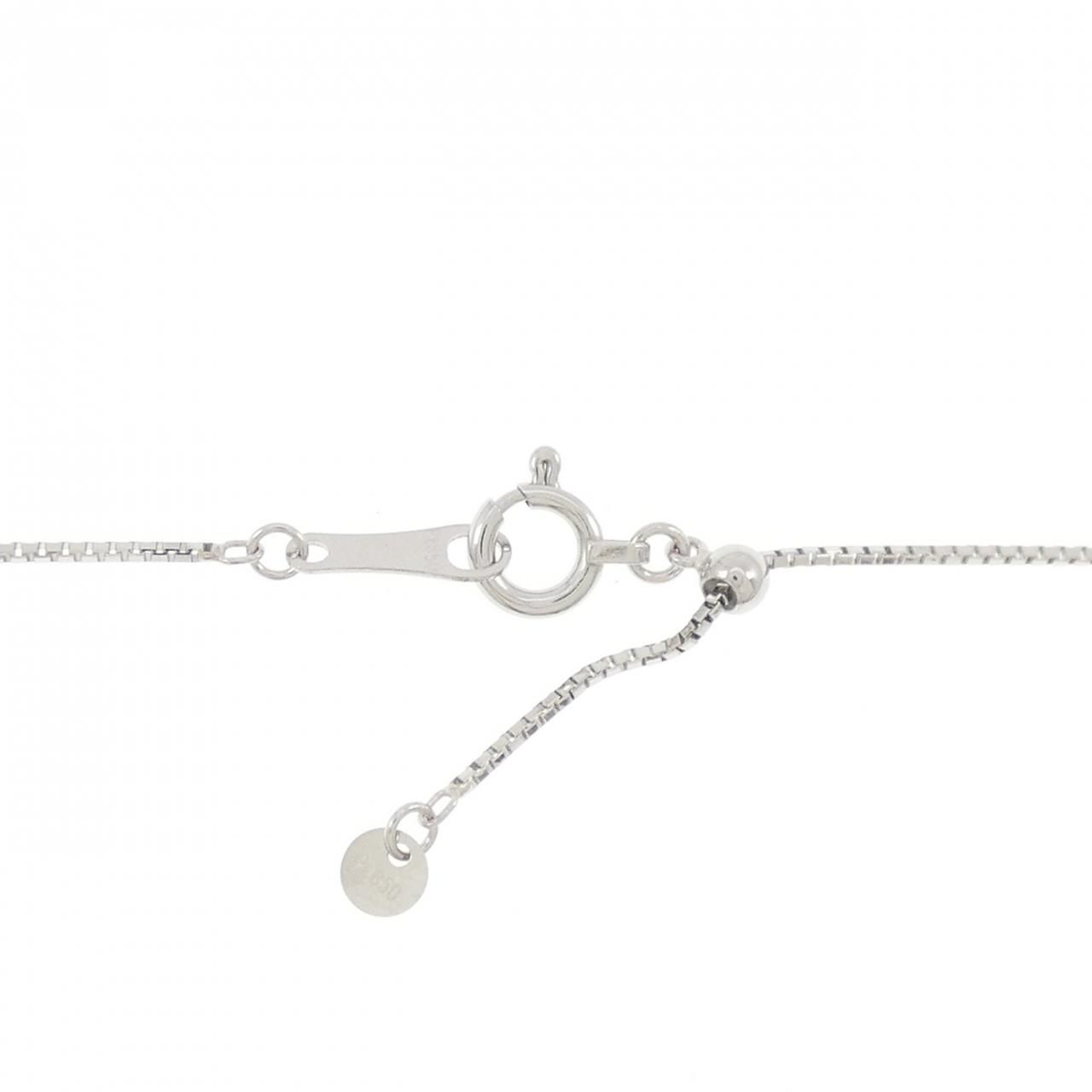 PT900/PT850 ダイヤモンド ネックレス 1.00CT - メルカリ