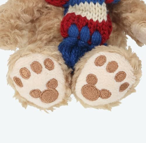 ダッフィー ぬいぐるみバッジ ウィンターシーズンコスチューム 20周年