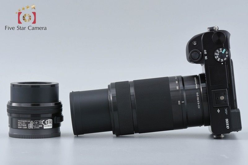 SONY ソニー 【中古】SONY ソニー α6100 ILCE-6100 ダブルズームレンズ
