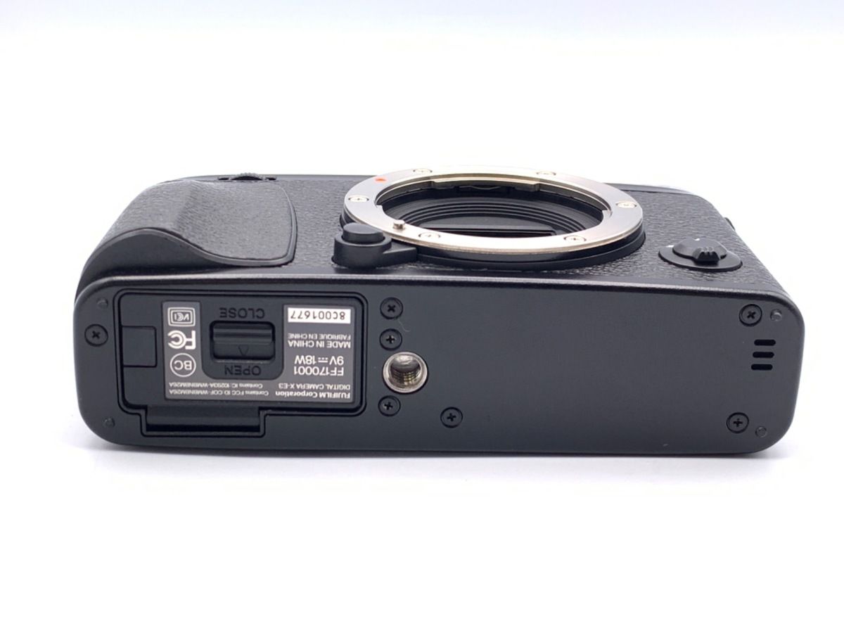 難あり品 フジフイルム X-E 3 ボディ ブラック ミラーレス一眼 デジタルカメラ