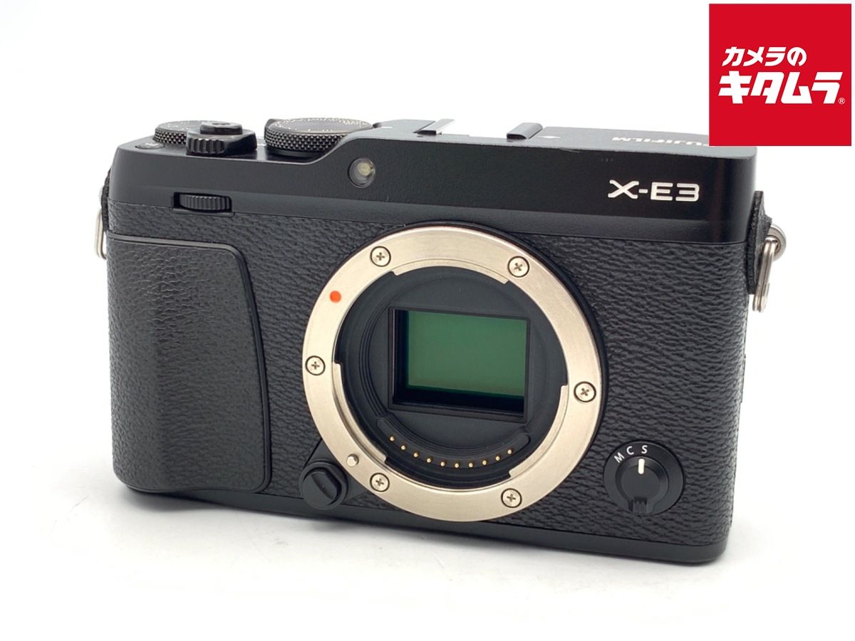 難あり品 フジフイルム X-E 3 ボディ ブラック