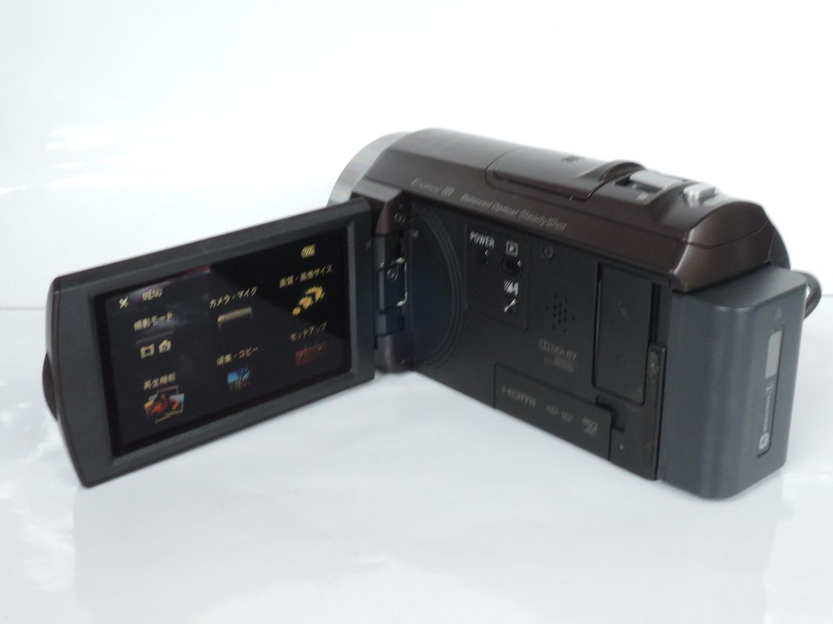 SONY HDR-CX535 ボルドーブラウン SONY HDR-CX535 中古】ソニー HDR-CX535 ボルドーブラウン｜｜カメラの