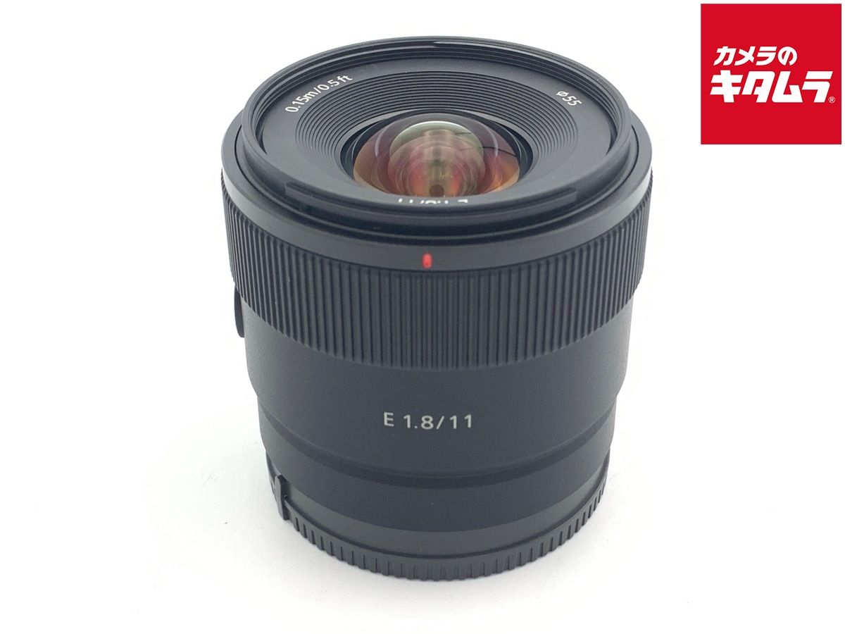中古】 【良品】 ソニー E 11mm F1.8 [SEL11F18] - メルカリ