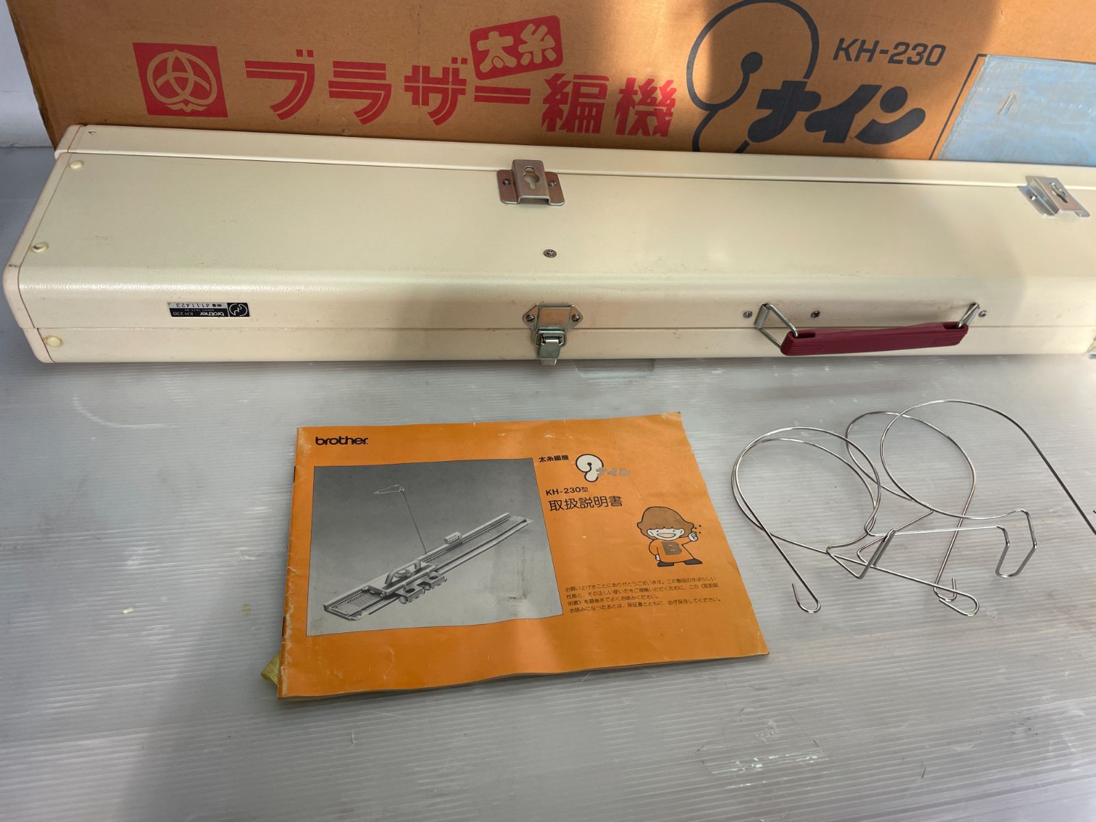 ブラザー 編み機 KH-230 太糸 ナイン 01d34 - メルカリ