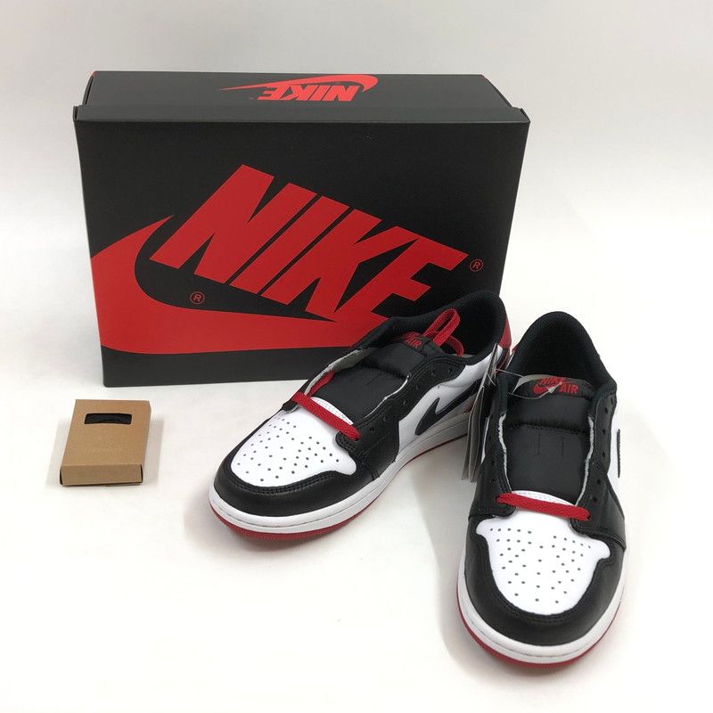 NIKE ナイキ AIR JORDAN 1 RETRO LOW OG BLACK TOE CZ 0790-106 エアジョーダン1 レトロ ロー ブラック トゥ スニーカー シューズ 靴 160-260110-hn-07-fur