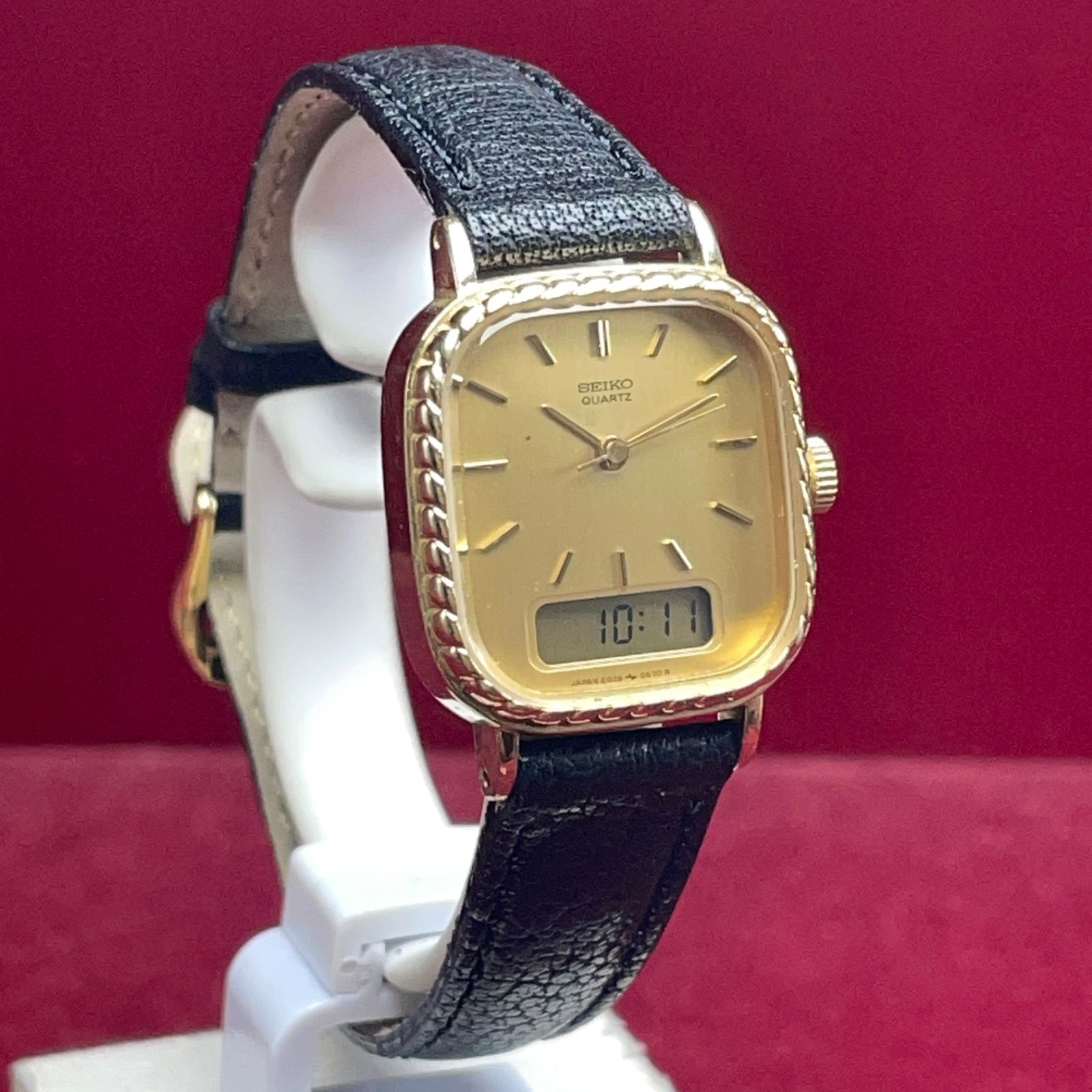 80s 未使用 CITIZEN カスタリア クォーツ 電池交換済 日本製 腕時計 80s CITIZEN フォルマ QUARTZ 電池交換済 日本製 腕時計 ヴィンテージ