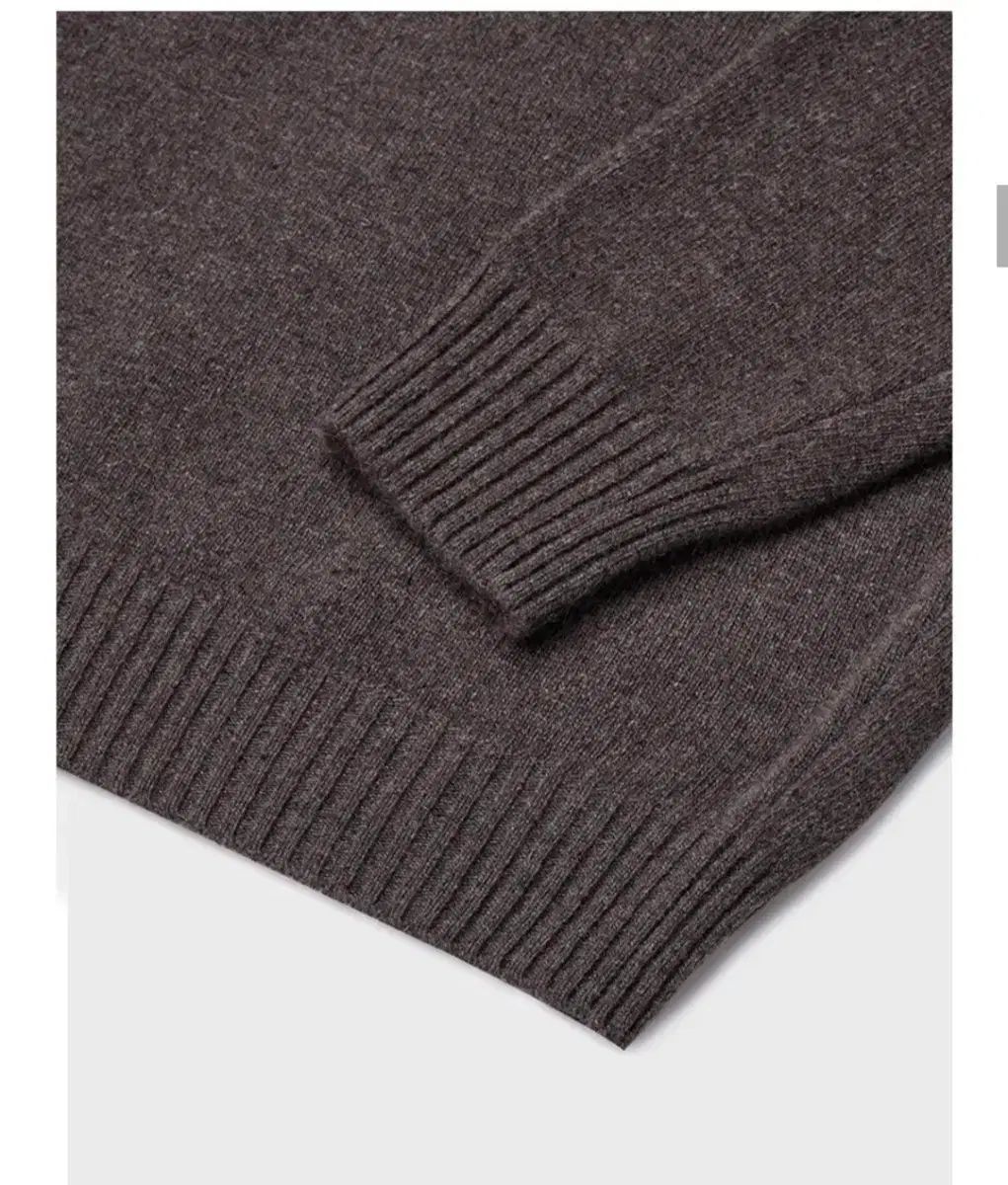 YUNION BLUE ユニオンブルー カシミア ウール ニット モカブラウン L ほぼ