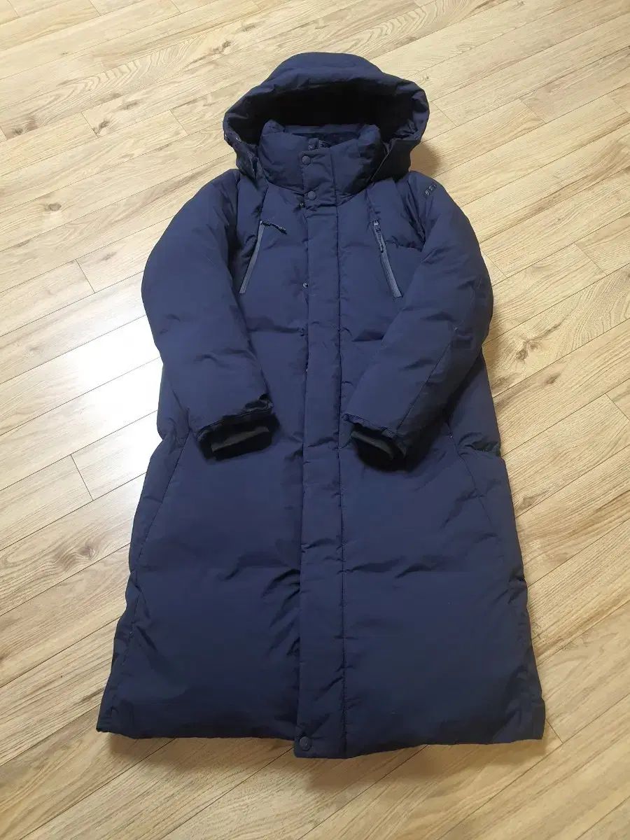 KOLON SPORT コーロンスポーツ ネイビー レディース ダウン 95 ドライ完了