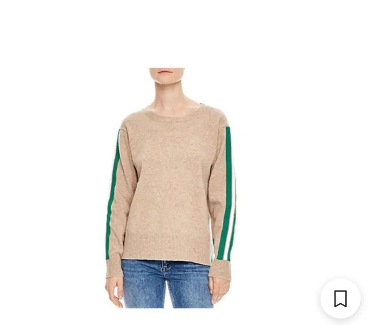 サンドロ sandro レディース ストライプ スリーブ セーター