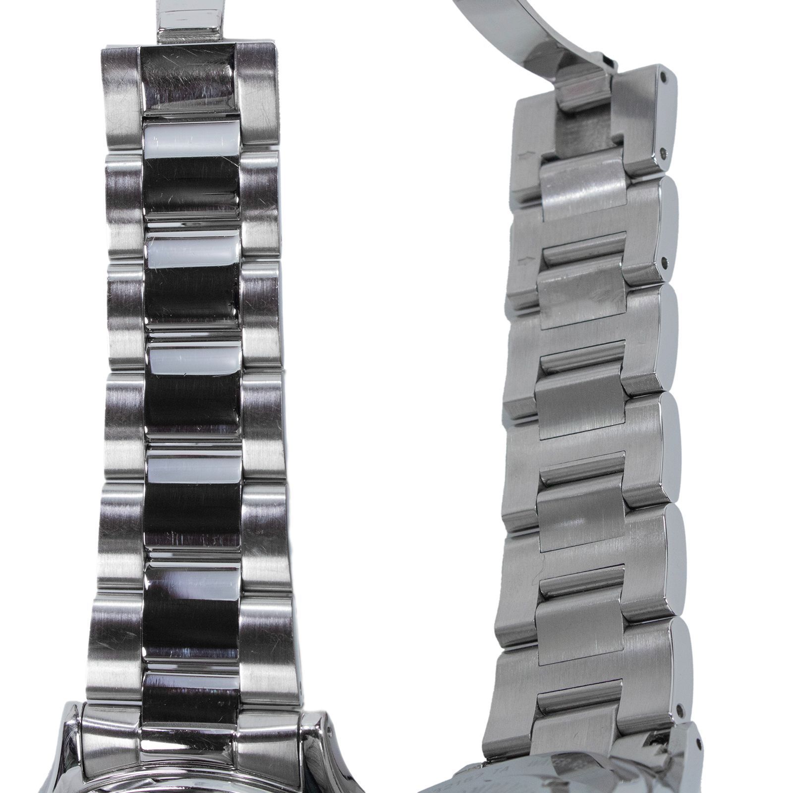  稼働品 シェルマン 腕時計 クォーツ 3針 メンズ グランドコンプリケーション クラシック 6770-H 32167 シルバー クロノグラフ ムーンフェイズ 多機能 ロゴ メタルブレスレット スモセコ ハイブランド 日本製 Q 209 腕時計(クォーツ) 腕時計(アナログ)