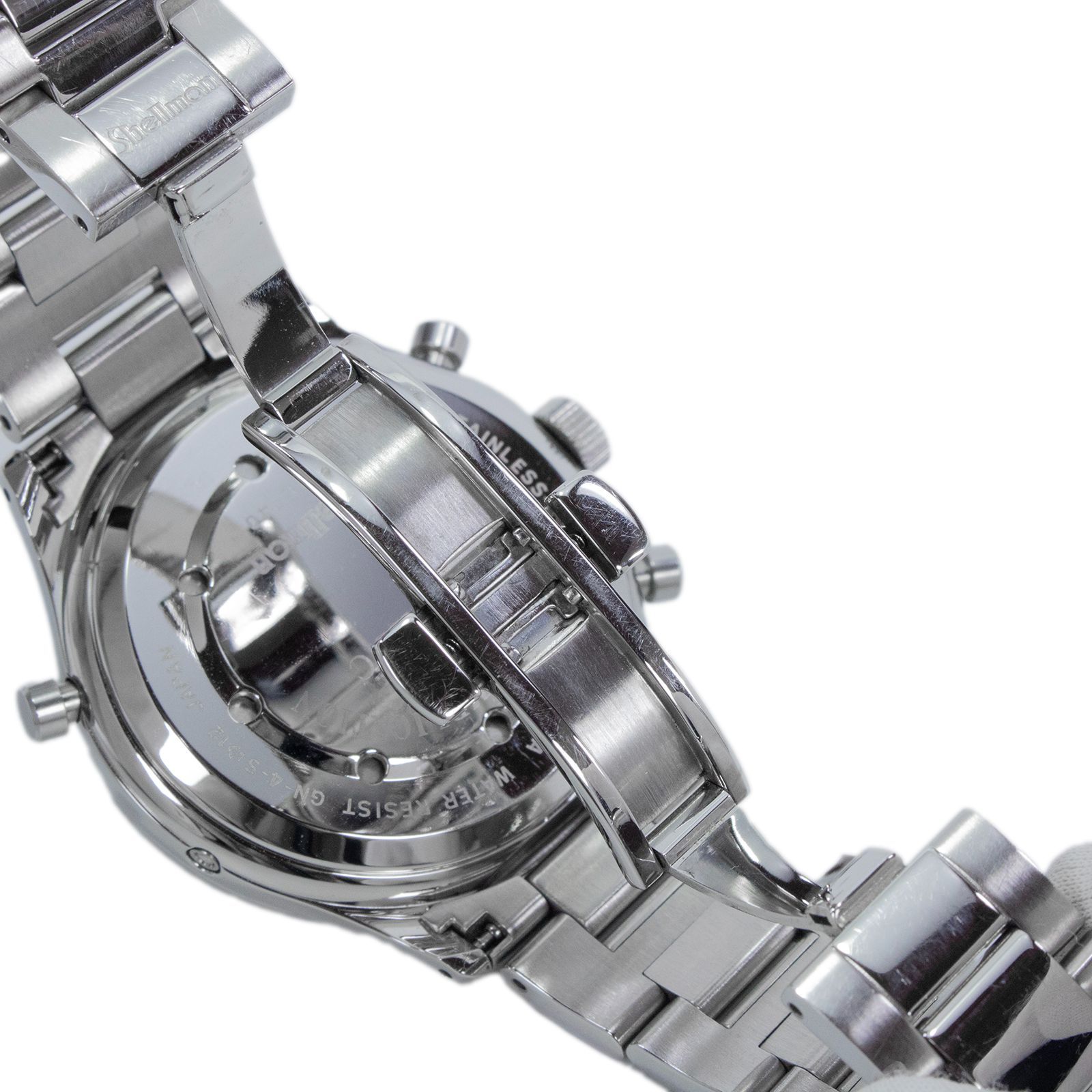 ロゴ メタルブレスレット