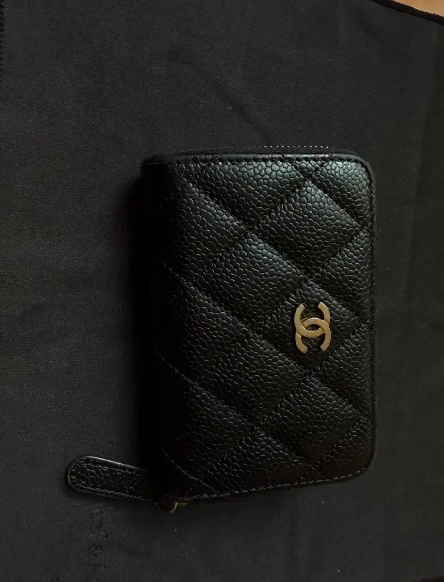 シャネル キャビア カードウォレット
