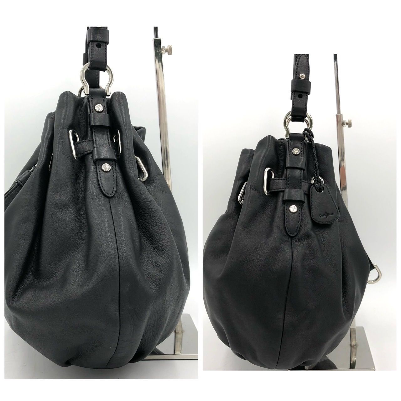美品】コールハーン COLE HAAN レザー ショルダーバック ハンドバッグ 
