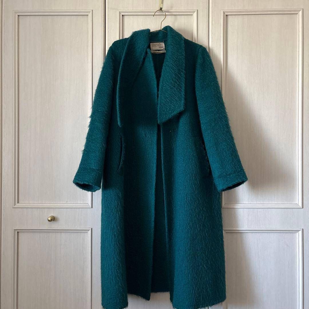AGNONA アニオナ ALTUNA アルトゥーナ LANA WOOL モヘヤ long coat