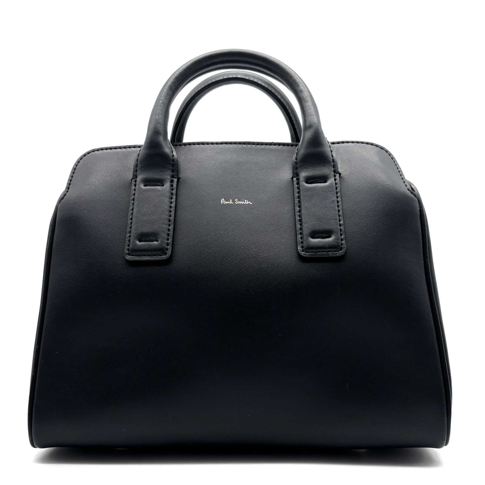 美品　ポールスミス　ビジネスバッグ　2way マルチストライプ　レザー　黒 極美品✨ポールスミス ビジネスバッグ 本革 黒 マルチストライプ 2way