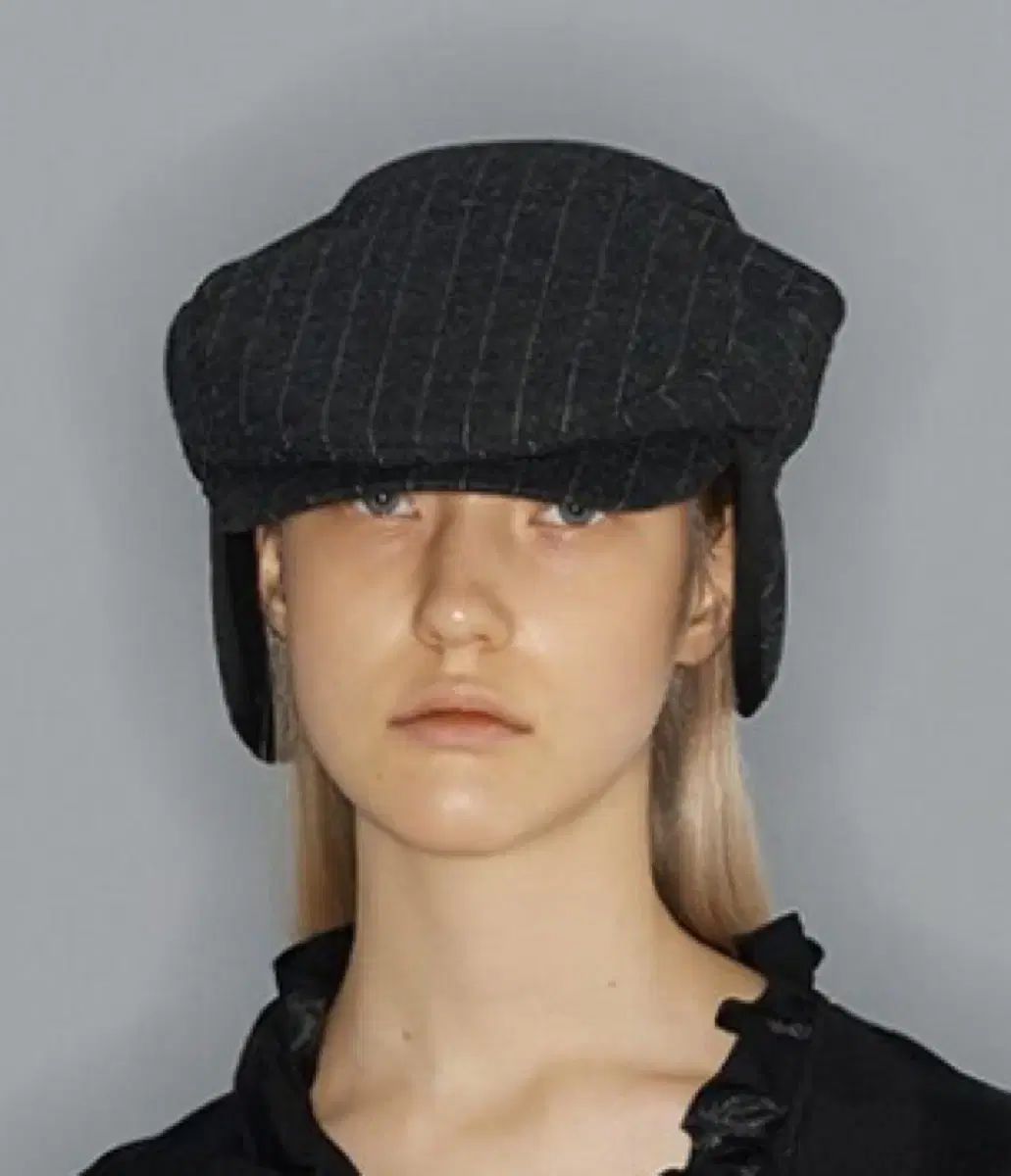 オープンワイワイ バイ レイヤーフラップ キャップ グレー