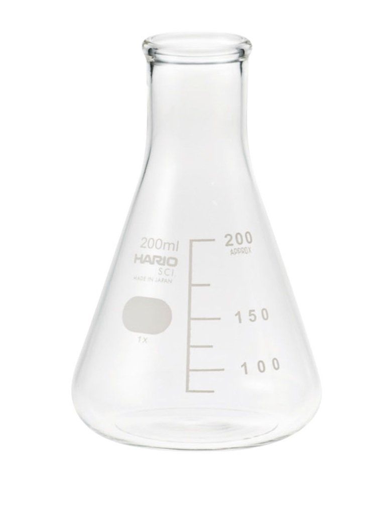 三角フラスコ 目安目盛付 200 mL