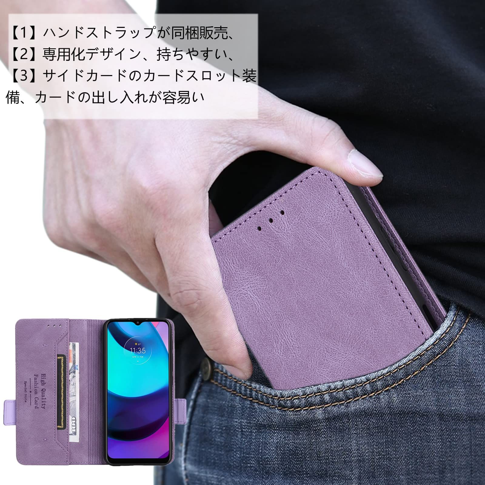 Google Pixel 8 Pro ケース 手帳型 ストラップ 同梱 適用 GooglePixel Googleピクセル8プロ スマホケース グーグル ピクセル8プロ 携帯カバー case Heofuixt スタンド