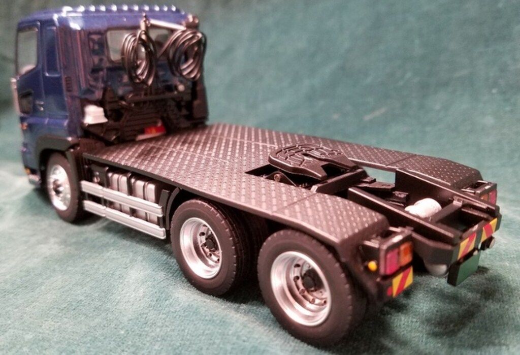  Platz 1 50 日野プロフィア SS 6 x 4 ロールーフ ダークブルーメタリック その他 ミニカー