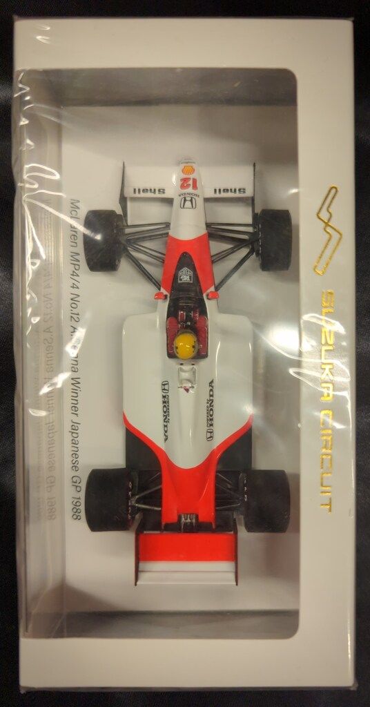 Spark model 1| CIRCUIT McLaren MP 4|4 No.12 A.Senna Winner Japanese GP 1988 SCS 229