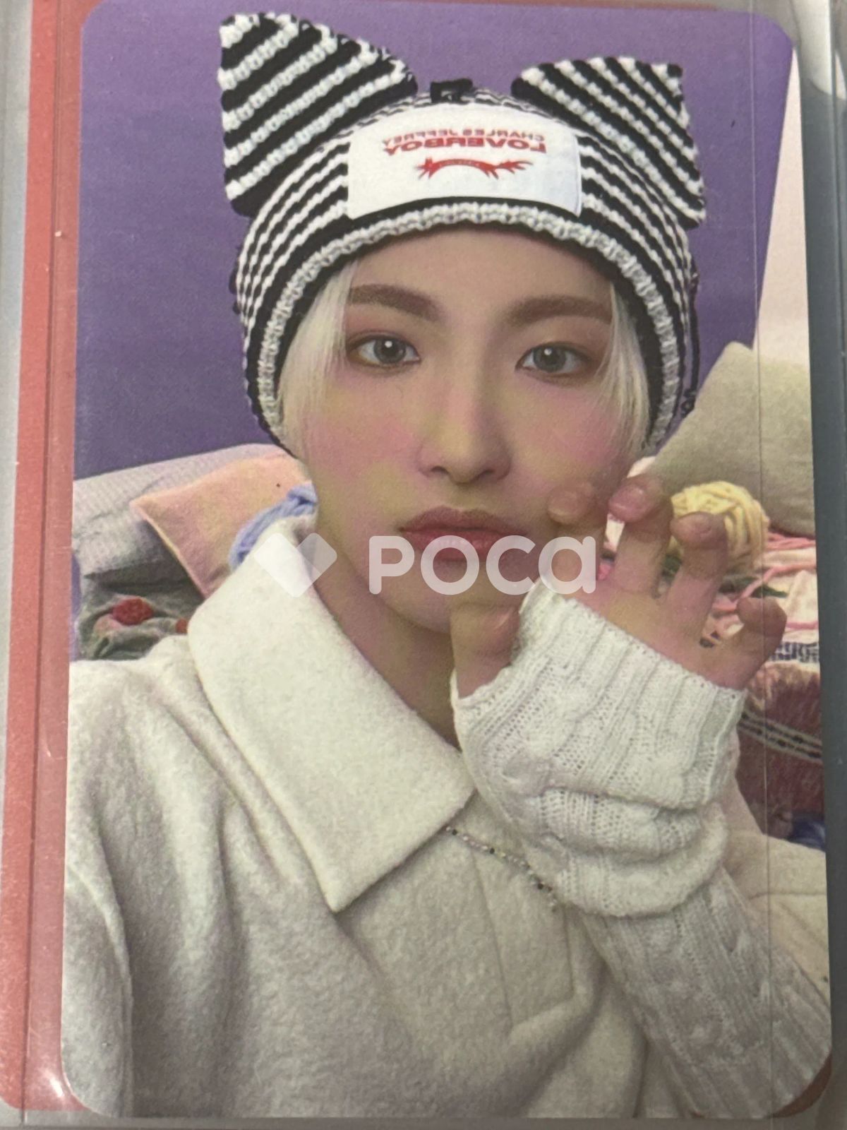 ATEEZ ソンファ winter md man factory トレカ ATEEZ ソンファ ATEEZ WINTER SPEACIAL MD : SNOWMAN FACTORY フォト