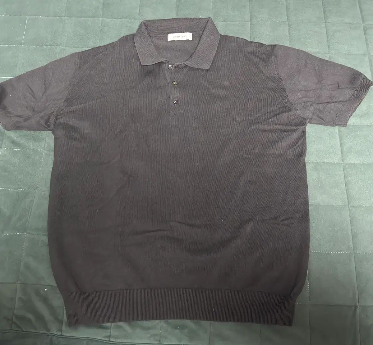 YUNION BLUE ユニオンブルー HARD TWEE トゥウィー TWIST コンフォート ポロ ニート XL