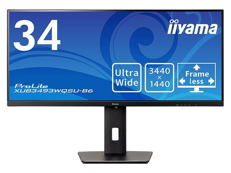 iiyama ProLite 34型 ワイド液晶ディスプレイ B 6 3440 x 1440 IPS方式パ