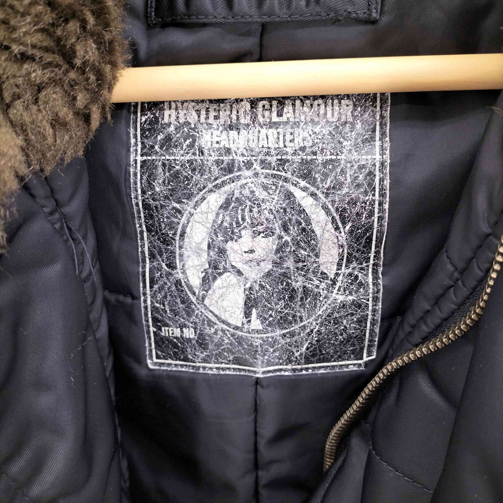 ヒステリックグラマー HYSTERIC GLAMOUR 00S N3B 初期モデル PRIMALOFT